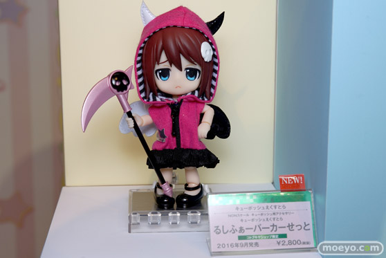 コトブキヤ秋葉原館の新作美少女フィギュアとキューポッシュのサンプル展示の様子15