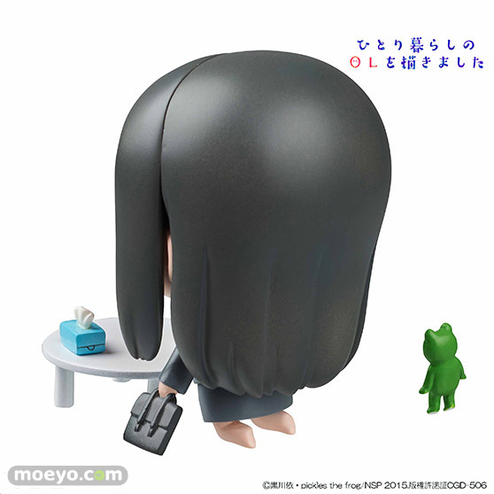 A-TOYSのりるびーシリーズ ひとり暮らしのOLを描きました OLさんのサンプル展示の様子03