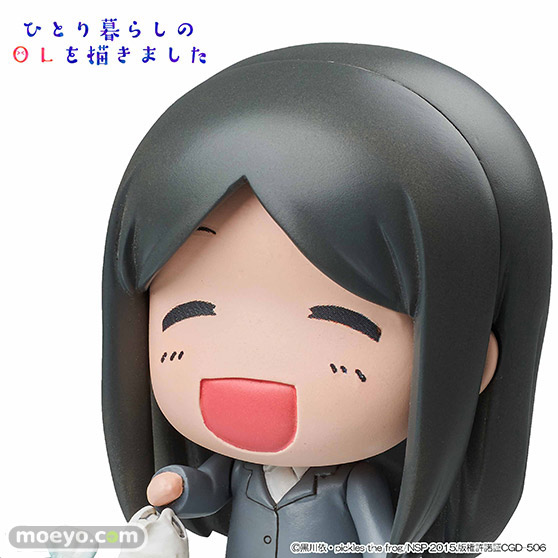 A-TOYSのりるびーシリーズ ひとり暮らしのOLを描きました OLさんのサンプル展示の様子04