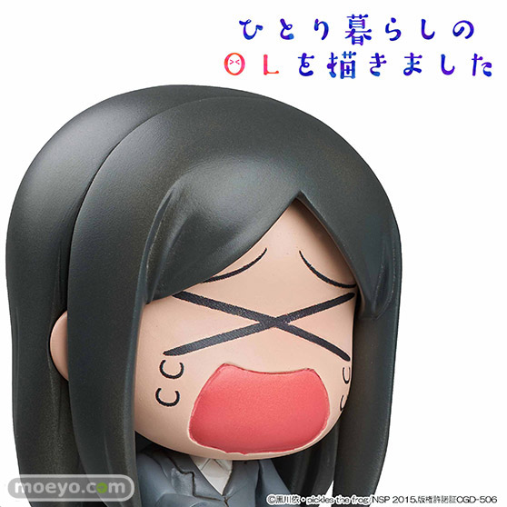 A-TOYSのりるびーシリーズ ひとり暮らしのOLを描きました OLさんのサンプル展示の様子07