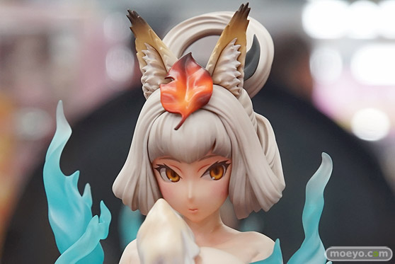 ホビージャパンの朧村正 紺菊 -湯煙温泉三昧 Ver.-の新作フィギュアサンプル展示の様子05