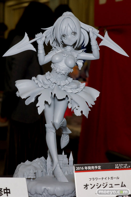 プラムのフラワーナイトガール オンシジュームの新作フィギュア原型サンプル画像01