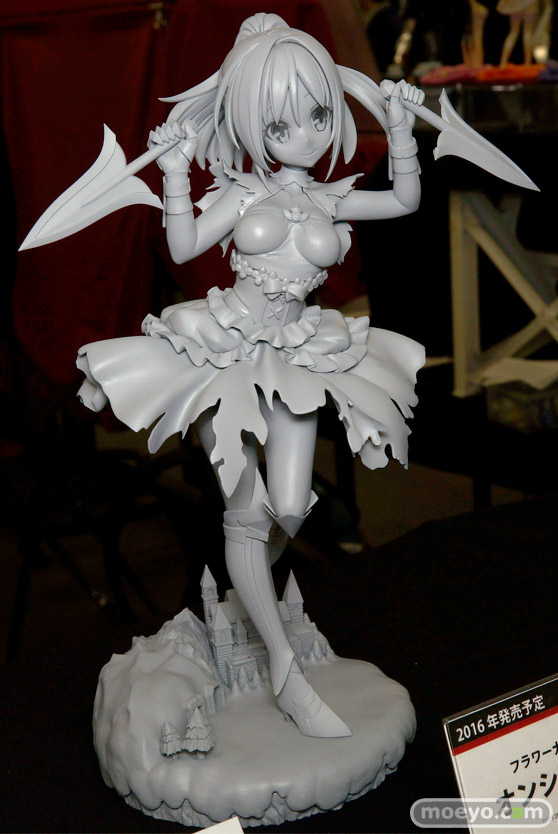 プラムのフラワーナイトガール オンシジュームの新作フィギュア原型サンプル画像02