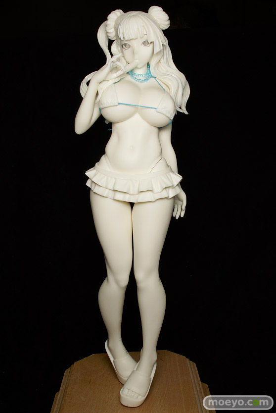 トレジャーフェスタin有明15の唐詩郎の新作ガレージキットフィギュアギャル子の画像01