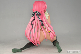 ブラックベリーの彼女×彼女×彼女 織節秋奈 裸エプロン Happy Ver. 日焼け パステルグリーンカラーの新作フィギュア彩色サンプル画像04