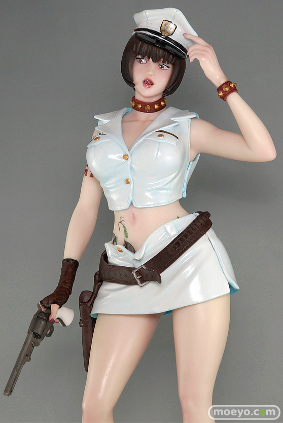 ブラックベリーのラバーズドリーム企画 第3弾 上本町灯 I Love Colt Navy-51 ホワイト Ver.の新作フィギュア彩色サンプル21