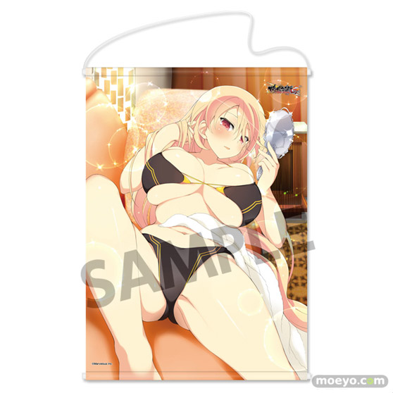 閃乱カグラ NewWave Gバースト B2タペストリー の斑鳩,、総司、夕焼、飛鳥＆雪泉のサンプル画像02