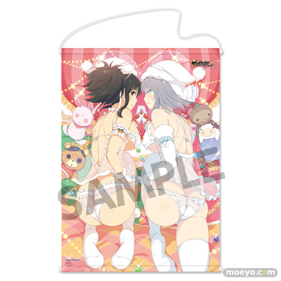 閃乱カグラ NewWave Gバースト B2タペストリー の斑鳩,、総司、夕焼、飛鳥＆雪泉のサンプル画像04