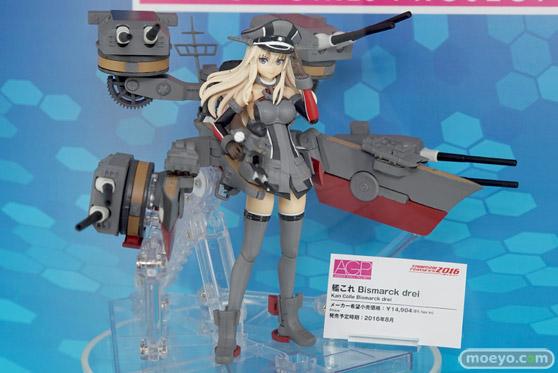 バンダイのアーマーガールズプロジェクト 艦これ Bismarck drei 『艦隊これくしょん-艦これ-』などの新作フィギュアサンプル画像01