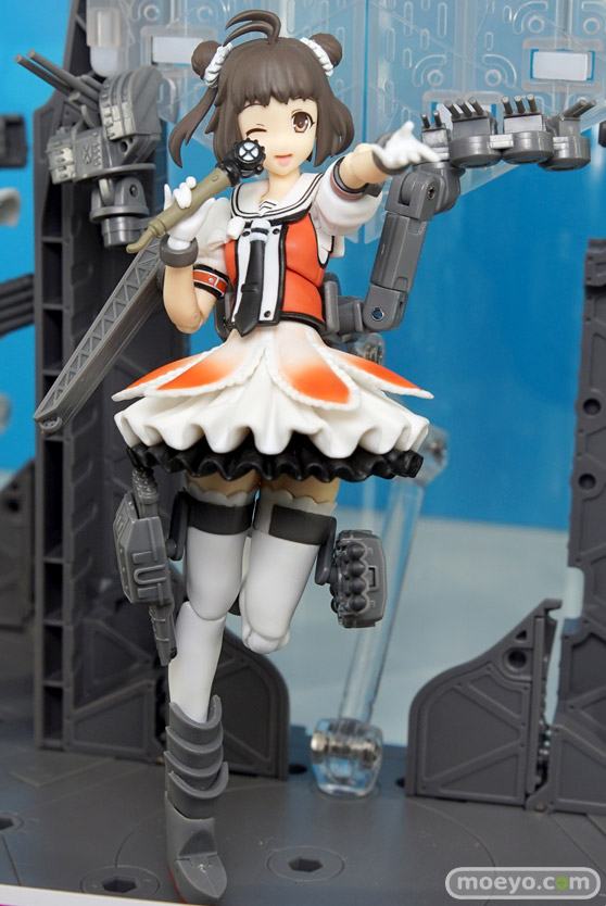 バンダイのアーマーガールズプロジェクト 艦これ Bismarck drei 『艦隊これくしょん-艦これ-』などの新作フィギュアサンプル画像04