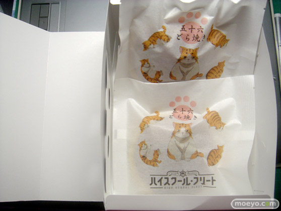 ハイスクール・フリート（はいふり）アニメ本編登場の「プリン」と「どら焼き」のさかくら総本家での販売の様子17