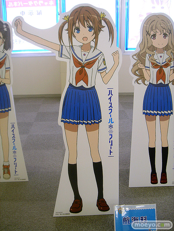 ハイスクール・フリート（はいふり）アニメ本編登場の「プリン」と「どら焼き」のさかくら総本家での販売の様子26