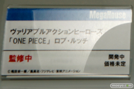たしぎ　ナミ　ハンコックなどメガホビEXPO 2015 Springのメガハウスのワンピース新作フィギュア展示の様子24