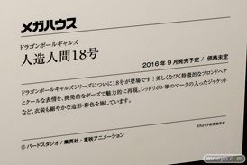 ランチ　18号　チチなどメガホビEXPO 2015 Springのメガハウスのドラゴンボール他新作フィギュア展示の様子07