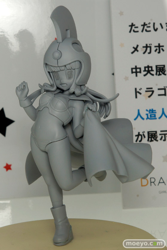 ランチ　18号　チチなどメガホビEXPO 2015 Springのメガハウスのドラゴンボール他新作フィギュア展示の様子10