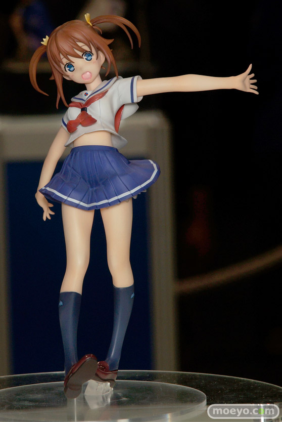 ランチ　18号　チチなどメガホビEXPO 2015 Springのメガハウスのドラゴンボール他新作フィギュア展示の様子14