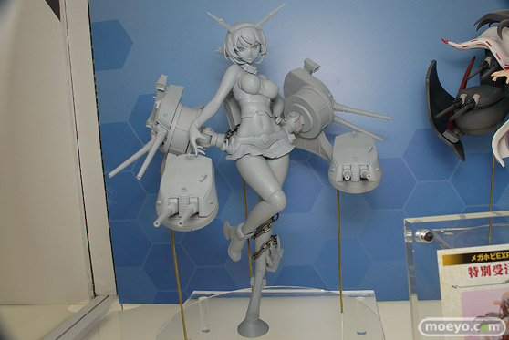 井伊直虎　柳生十兵衛　ゆきめ　などメガホビEXPO 2015 Springのホビージャパンの新作フィギュア展示の様子12