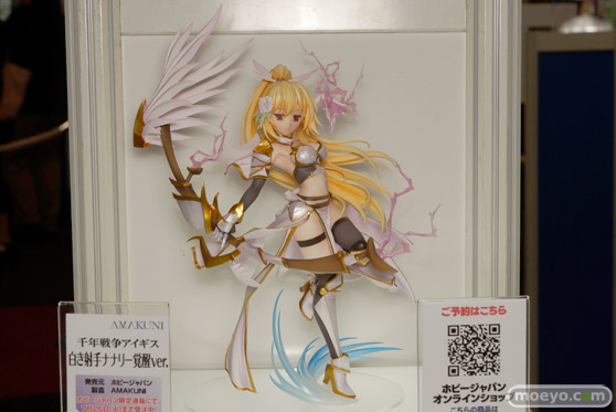 井伊直虎　柳生十兵衛　ゆきめ　などメガホビEXPO 2015 Springのホビージャパンの新作フィギュア展示の様子16