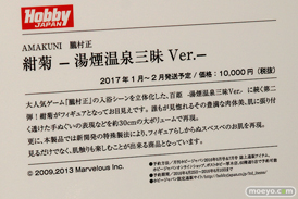 井伊直虎　柳生十兵衛　ゆきめ　などメガホビEXPO 2015 Springのホビージャパンの新作フィギュア展示の様子19