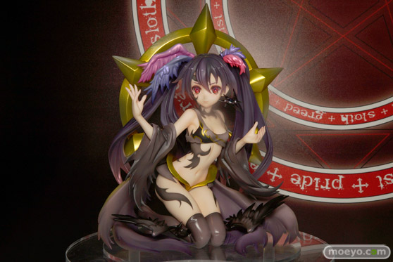 井伊直虎　柳生十兵衛　ゆきめ　などメガホビEXPO 2015 Springのホビージャパンの新作フィギュア展示の様子25