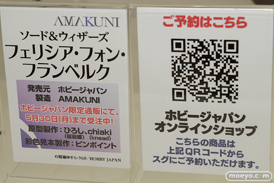 井伊直虎　柳生十兵衛　ゆきめ　などメガホビEXPO 2015 Springのホビージャパンの新作フィギュア展示の様子28