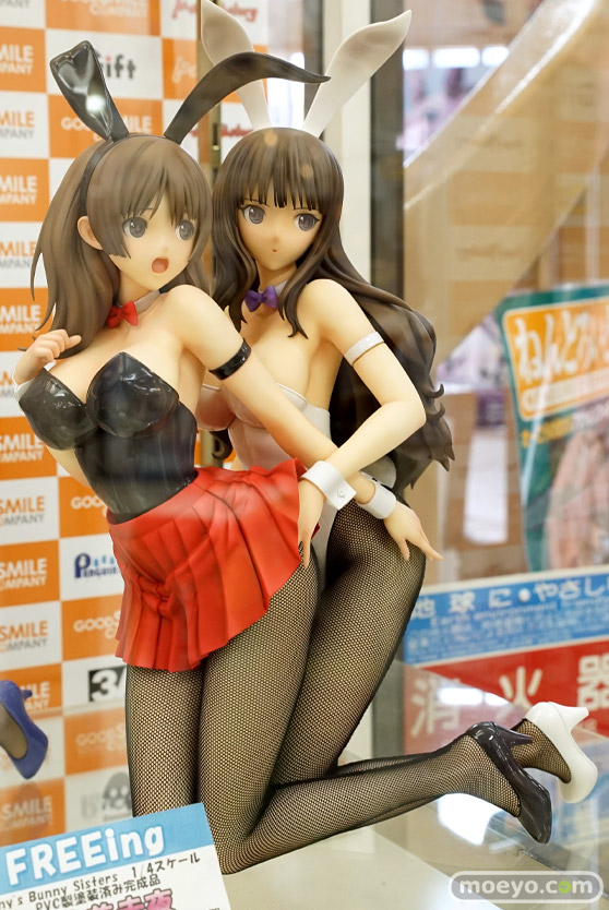 フリーイングのTony’s Bunny Sisters 宇佐美深雪と宇佐美未夜の新作フィギュアサンプル展示画像02