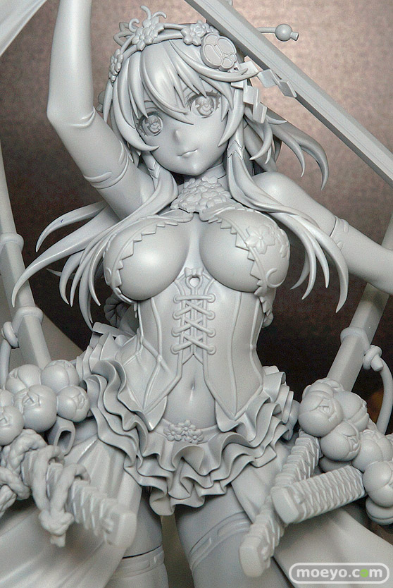 ホビージャパンの百花繚乱 柳生十兵衛 ファイナルブライドVer.の新作フィギュア開発中原型画像04