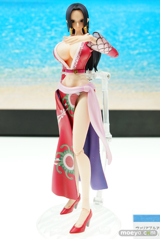 メガハウスのヴァリアブルアクションヒーローズ ワンピース ボア・ハンコック アクションフィギュアの新作フィギュアサンプル画像01