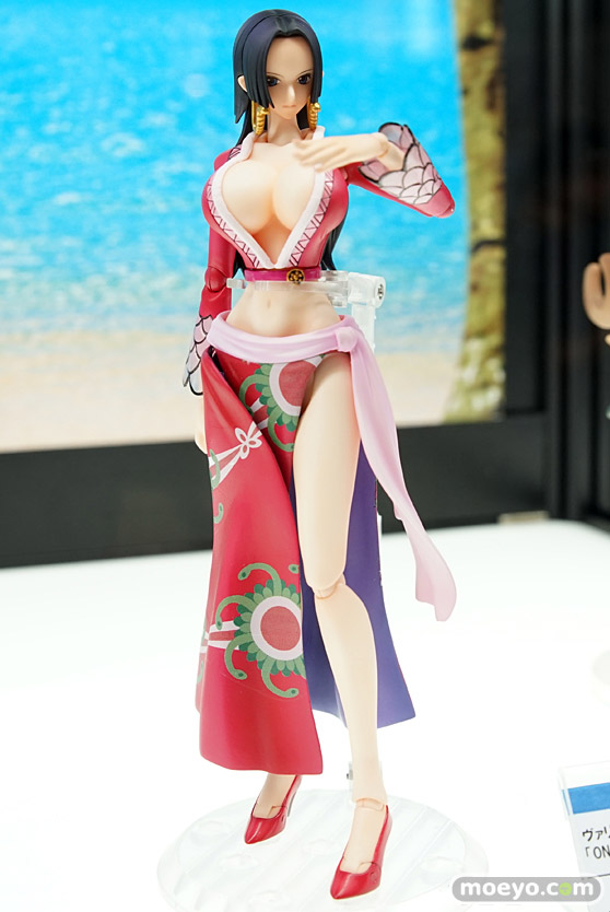 メガハウスのヴァリアブルアクションヒーローズ ワンピース ボア・ハンコック アクションフィギュアの新作フィギュアサンプル画像02