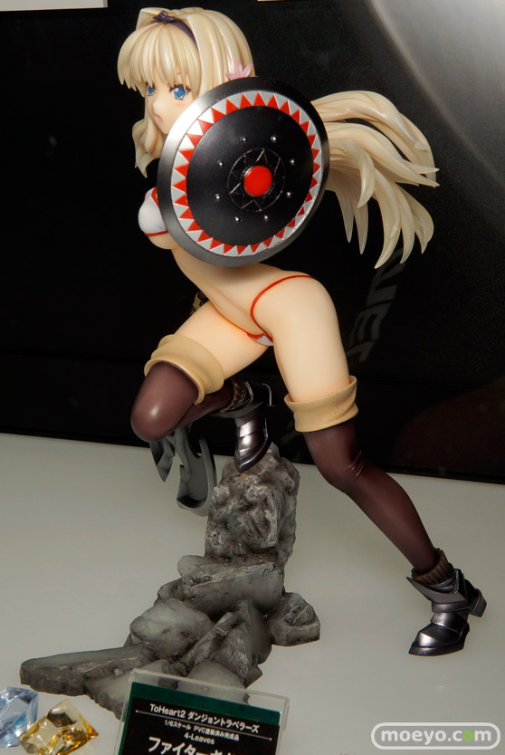 コトブキヤの4-リーヴス ToHeart2 ダンジョントラベラーズ ファイターささらの新作フィギュア撮りおろしサンプル画像03