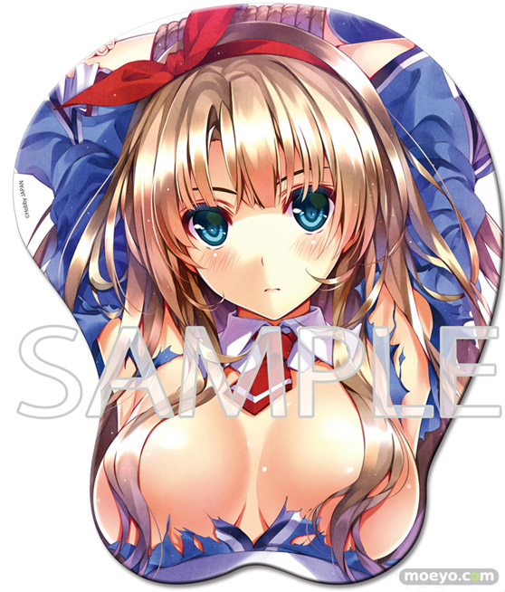 ホビージャパンの「不思議の国の闇使いアリシア」の立体マウスパッドサンプル画像01