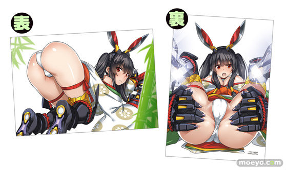 ホビージャパンの「魔装剣姫カグヤ」の枕カバーサンプル画像02