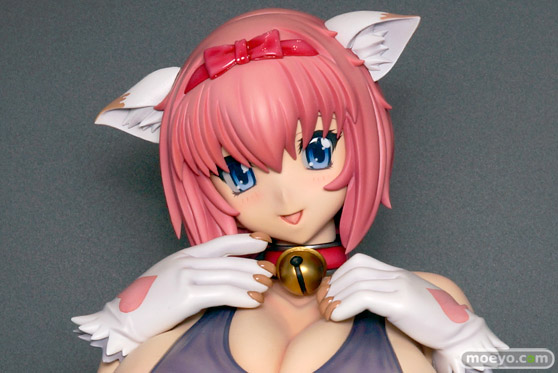 花畑と美少女のスク水猫耳娘ミーシャの新作フィギュア彩色サンプル画像　モグダン05