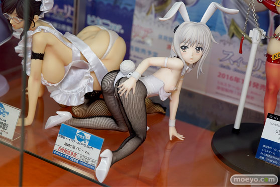 黒猫　ぽちゃ子　など秋葉原の新作フィギュア展示の様子33