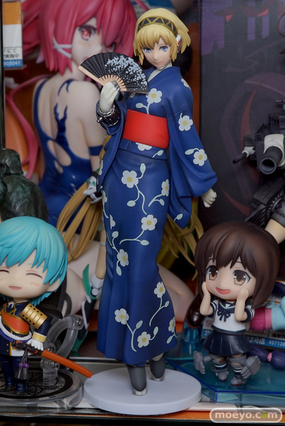 黒猫　ぽちゃ子　など秋葉原の新作フィギュア展示の様子36