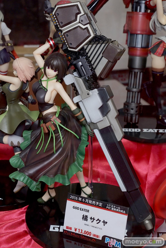 黒猫　ぽちゃ子　など秋葉原の新作フィギュア展示の様子37