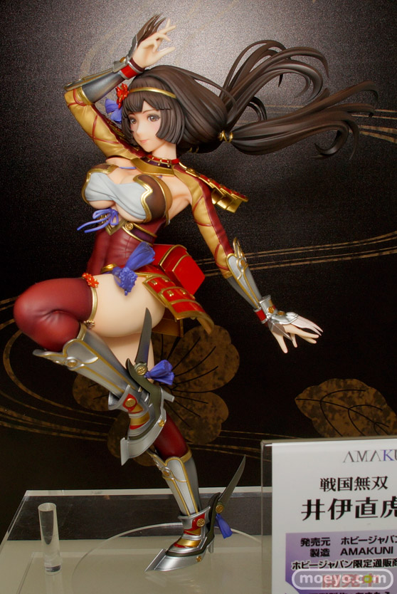 ホビージャパンの戦国無双 井伊直虎の新作フィギュア彩色サンプル画像03