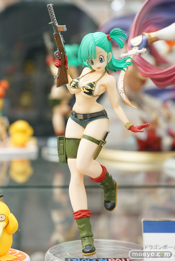 メガハウスのドラゴンボールギャルズ ブルマ アーミーVer.の新作フィギュアPVCサンプル画像01