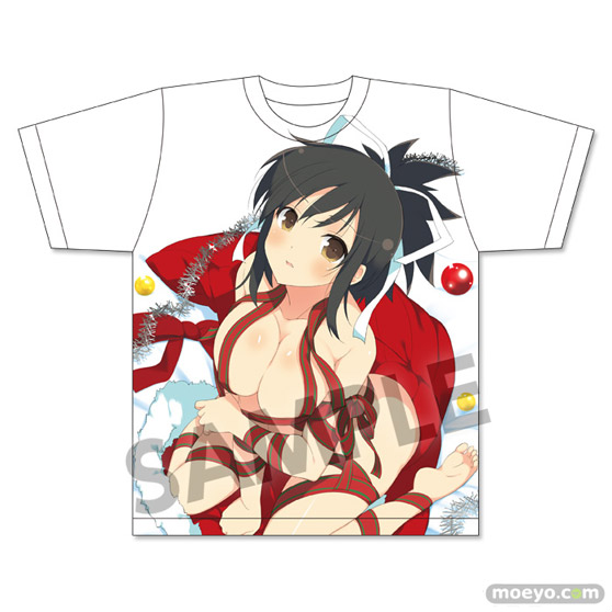 閃乱カグラ×UPPERS GIRL'S DOUBLE UPPER Tシャツ　飛鳥のサンプル画像01