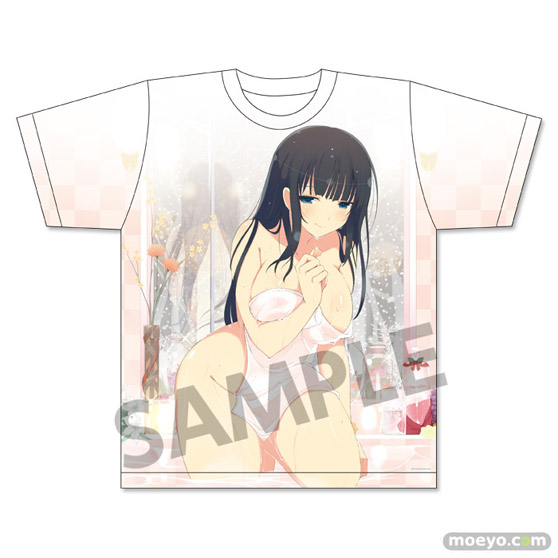 閃乱カグラ×UPPERS GIRL'S DOUBLE UPPER Tシャツ　斑鳩のサンプル画像02