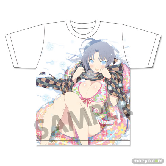 閃乱カグラ×UPPERS GIRL'S DOUBLE UPPER Tシャツ　雪泉のサンプル画像03