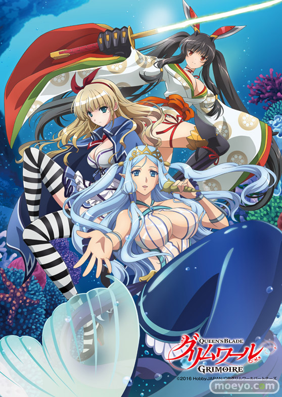 クイーンズブレイド グリムワール B2タペストリー アリシアのサンプル画像01