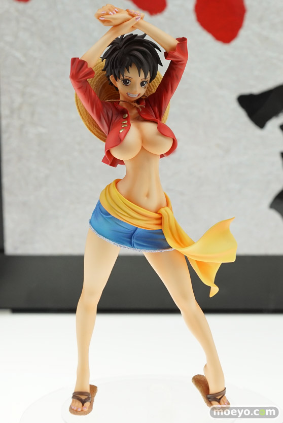 メガハウスのPortrait.Of.Piratesワンピース I.R.O モンキー・D・ルフィの新作フィギュア彩色サンプル画像01