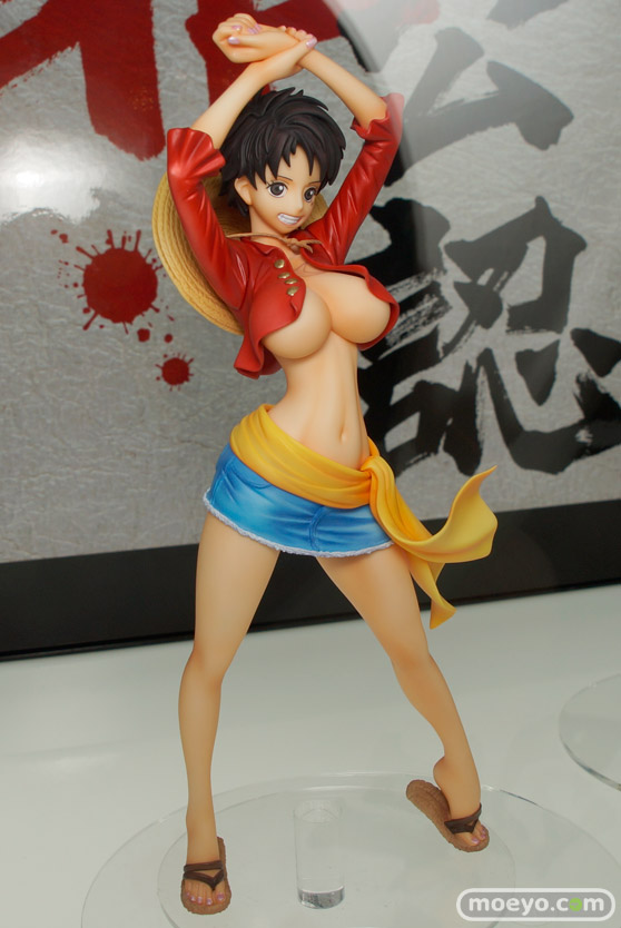 メガハウスのPortrait.Of.Piratesワンピース I.R.O モンキー・D・ルフィの新作フィギュア彩色サンプル画像02