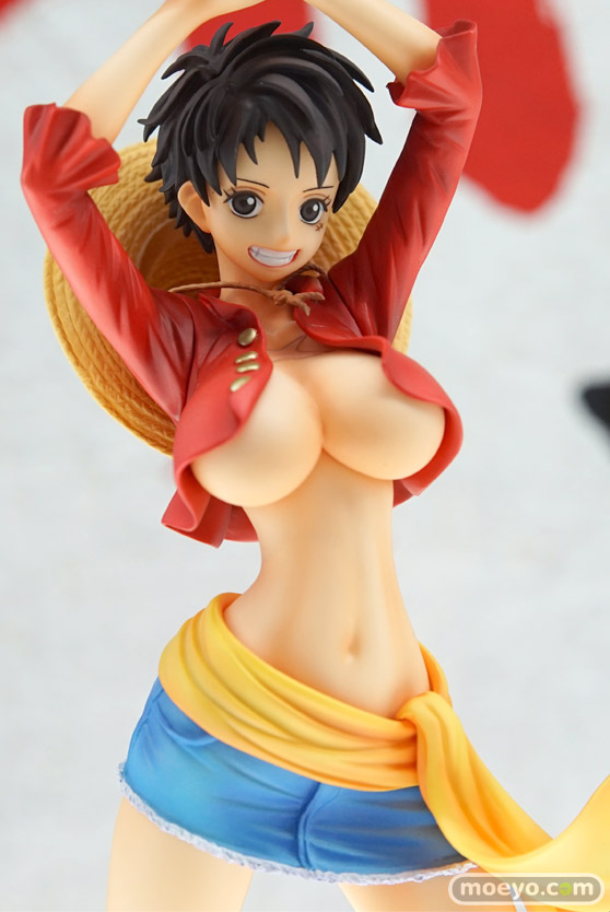 メガハウスのPortrait.Of.Piratesワンピース I.R.O モンキー・D・ルフィの新作フィギュア彩色サンプル画像04