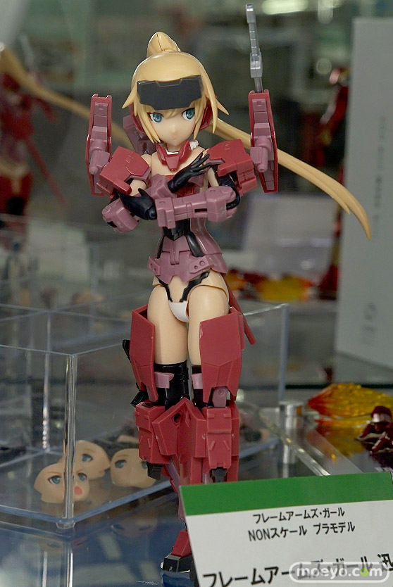 コトブキヤのフレームアームズ・ガール 迅雷の新作プラモデルサンプル画像02