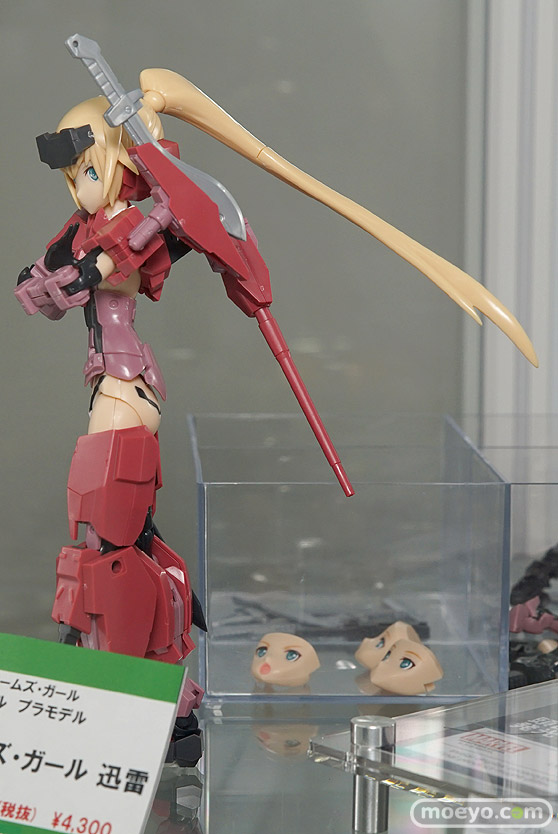 コトブキヤのフレームアームズ・ガール 迅雷の新作プラモデルサンプル画像03