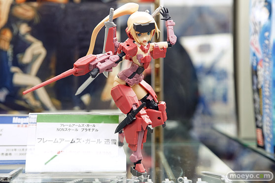 コトブキヤのフレームアームズ・ガール 迅雷の新作プラモデルサンプル画像08