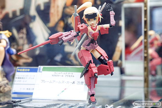 コトブキヤのフレームアームズ・ガール 迅雷の新作プラモデルサンプル画像09