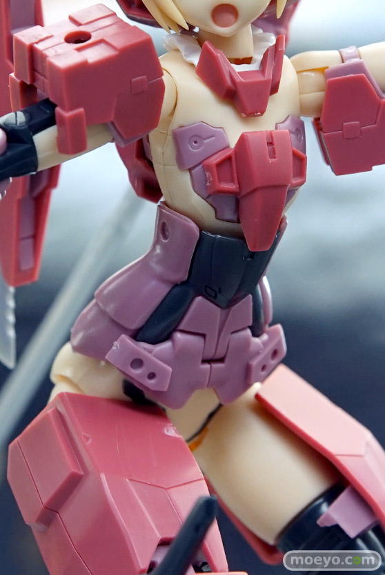 コトブキヤのフレームアームズ・ガール 迅雷の新作プラモデルサンプル画像12